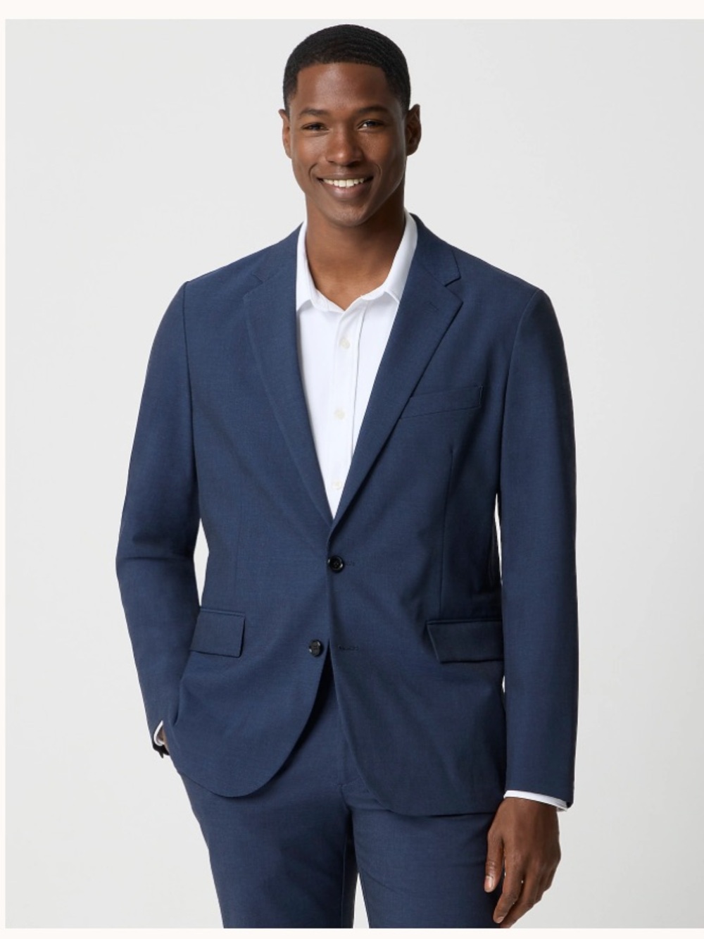 J. Crew Factory Slim-fit Thompson performance suit jacket - Dark Navy